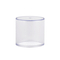 100ml rote PETG transparente Plastikflasche mit Deckel