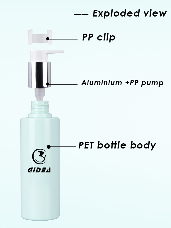 200ML Hochwertige PET-Plastikflasche