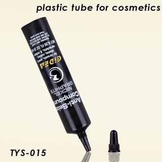 15g schwarze Düse PE Kunststoff Kosmetikverpackung Tube