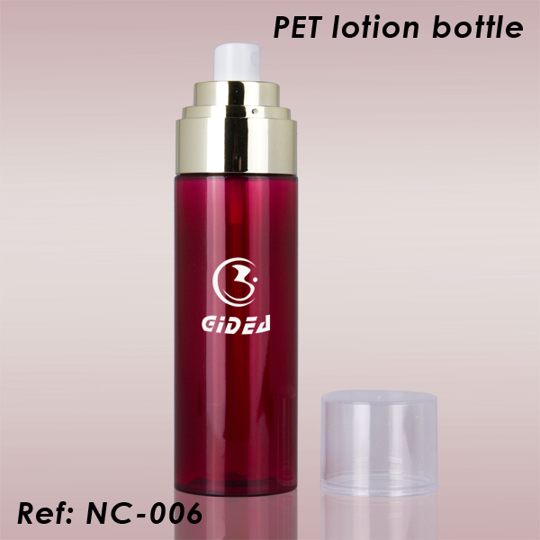 120ml rote PET-Sprühpumpe Flasche