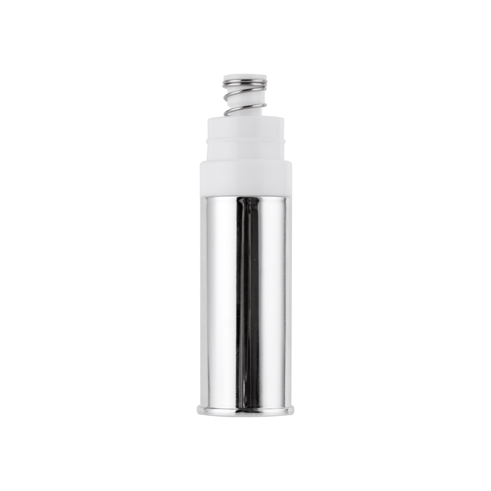 5ml PETG Silber Kosmetikverpackung Airlessflasche